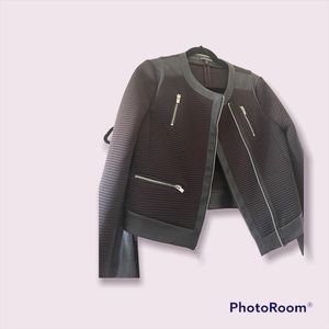 Moto style blazer
